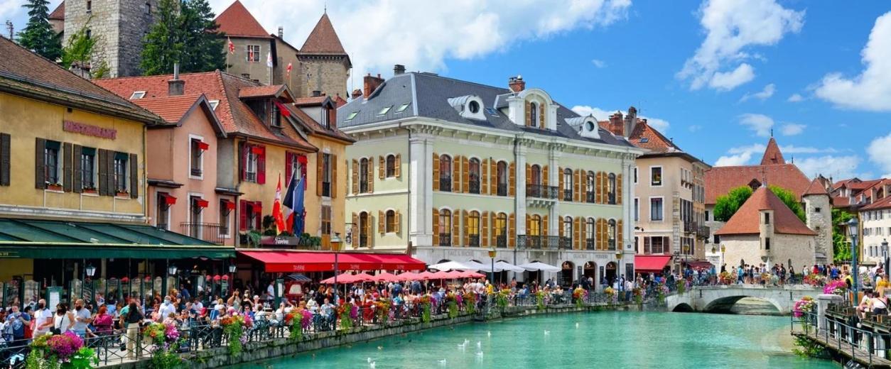 Le Santiego 100M Du Lac Et 4Km Du Vieil Annecy Sévrier Dış mekan fotoğraf